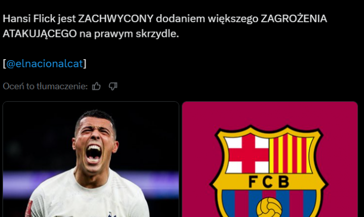 HIT! Barca już zimą chce CZOŁOWEGO OBROŃCĘ z Premier League! Flick jest nim OCZAROWANY!